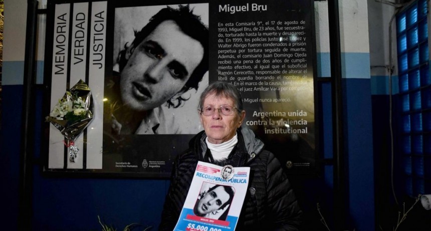  La madre de Miguel Bru pidió que se analice restos encontrados en el cementerio de La Plata 
